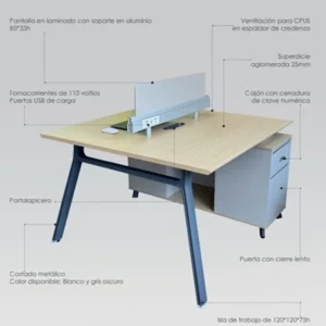 Escritorio ATLAS Modular